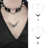 Red Heart Angel Pendant