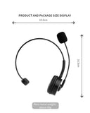 Headset with microphone
