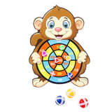 Baseball throwing dart board