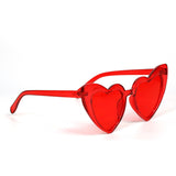 New heart-shaped sunglasses