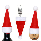 Christmas kitchen cutlery rack
