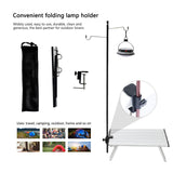 New camping light pole tent