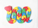 Children's wooden puzzle toy