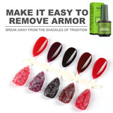 Gel nail makeup remover