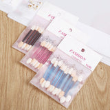 Disposable eye shadow brush
