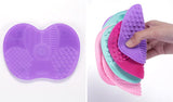 Silicone cosmetic cleaning pad