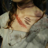 Zombie Scar Tattoo Sticker