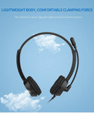 Headset with microphone