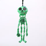 Drawstring skull toy