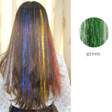 Ladies Shiny Hair Metal Wire