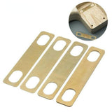4-Piece Guitar Jack Neck Plate