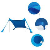 New family beach tent