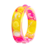 Vent and press bubble wristband