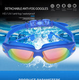 Professional swimming goggles