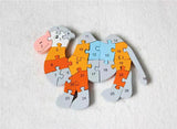 Wooden jigsaw puzzle