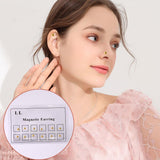 Magnet ear studs and nose studs