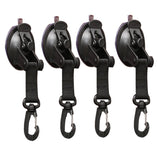 Multifunctional suction cup buckle