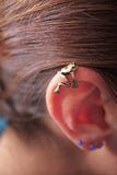 Animal ear clip earrings