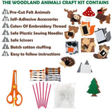 DIY sewing felt animals