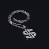 Rhinestone personality necklace