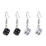 Creative 3D Dice Earrings