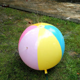 Inflatable water jet ball