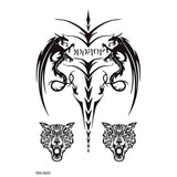 Tijdelijke waterdichte tattoo stickers