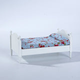 1/12 Mini wooden single bed
