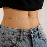 Thin chain body waist chain