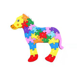 Children's wooden puzzle toy