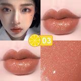Sequin matte lip gloss