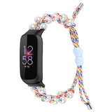 New braided pearl watch wristband