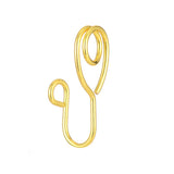 Non-perforated false nose ring