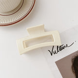 Hollow metal hair claw