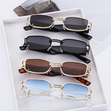 Retro metal ring sunglasses