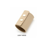 PU leather tie hair ring