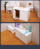 Doll house toy bathroom sink