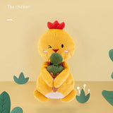 Little chicken plush toy