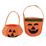 Pumpkin trick or treat storage bag