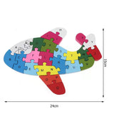 Children's wooden puzzle toy