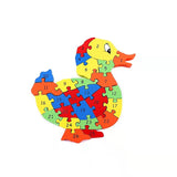 Children's wooden puzzle toy