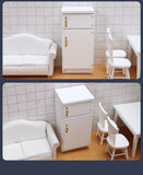 Mini refrigerator play house toys