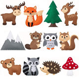 DIY sewing felt animals
