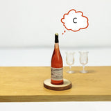 Doll house 1/12 scale wine bottle food