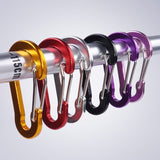 5-pack aluminum carabiner