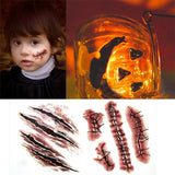 Zombie Scar Tattoo Sticker