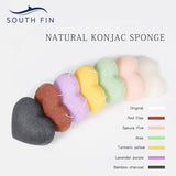 Konjac vezel reinigingsborstel