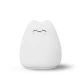 LED night light touch sensor cat