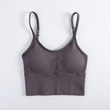 Seamless sports bra