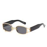 Retro metal ring sunglasses